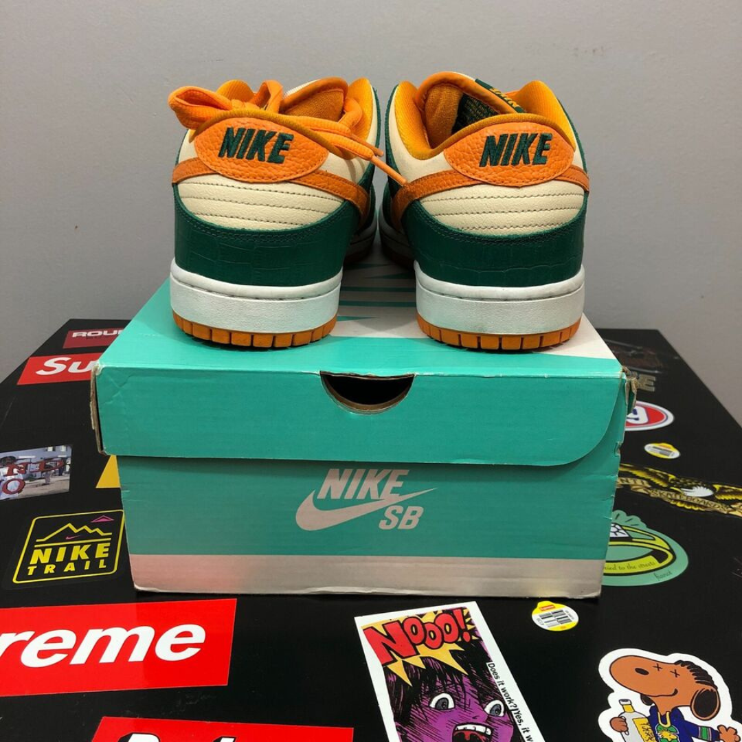 Nike SB Dunk Low Legion Pine Kumquat - Un Mélange Parfait de Couleurs et de Style