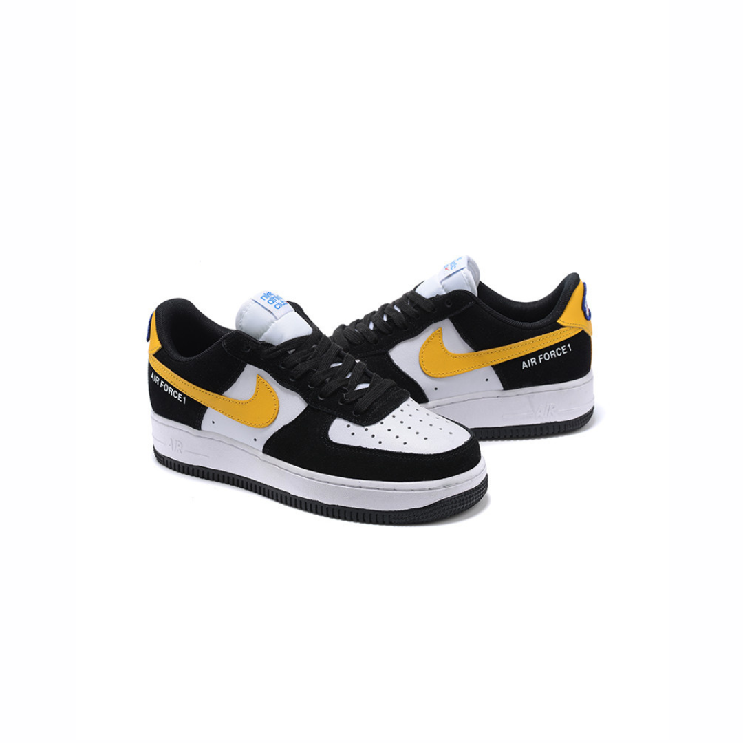 Nike Air Force 1 Low Athletic Club Black University Gold - Élégance et Performance Intemporelles