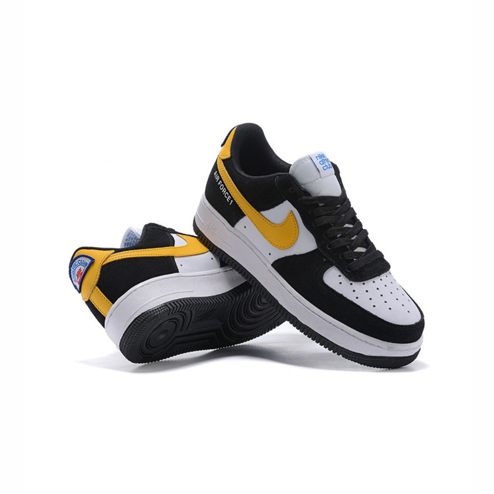 Nike Air Force 1 Low Athletic Club Black University Gold - Élégance et Performance Intemporelles