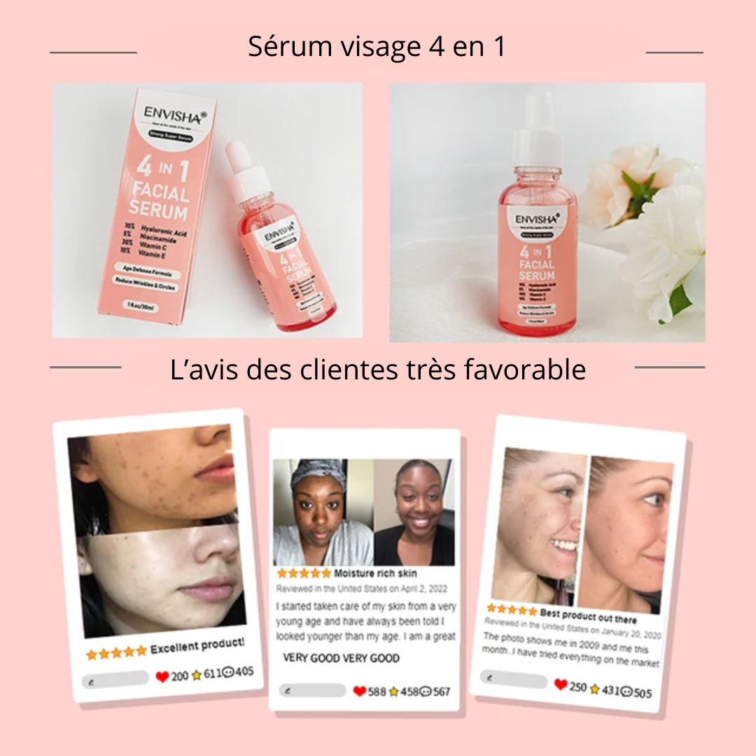 PROMO: Révélez la Beauté Parfaite de Votre Visage en 10 Jours top chrono avec notre Sérum ENVISHA : Adieu Taches et Boutons !