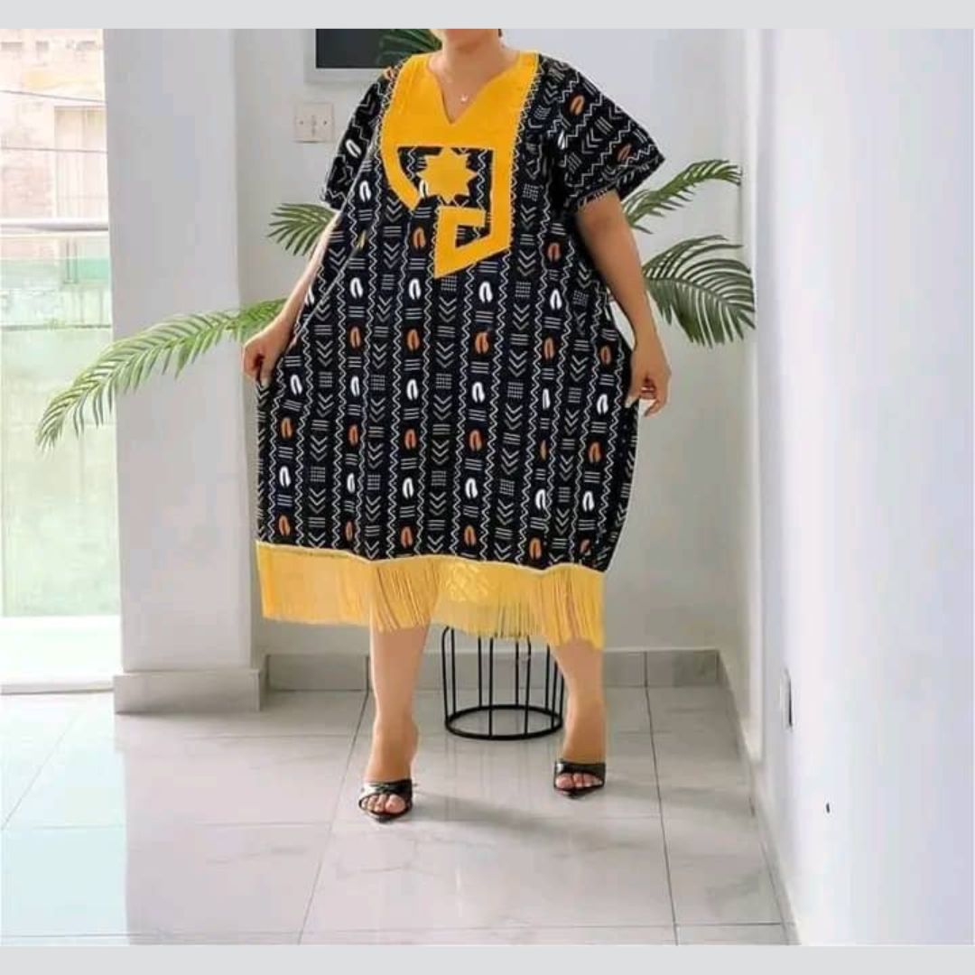 Élégance Intemporelle : Adoptez le Style de la Grande Dame Afrique avec Nos Robes Uniques
