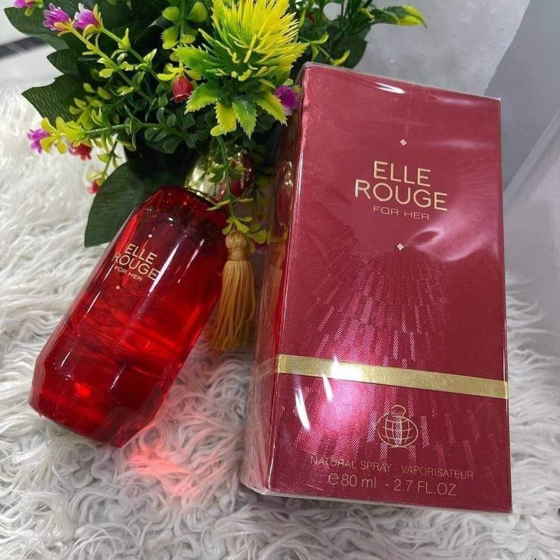 ELLE ROUGE: the floral and fruity fragrance, a symbol of elegance and refinement